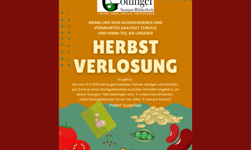Herbstverlosung 2025