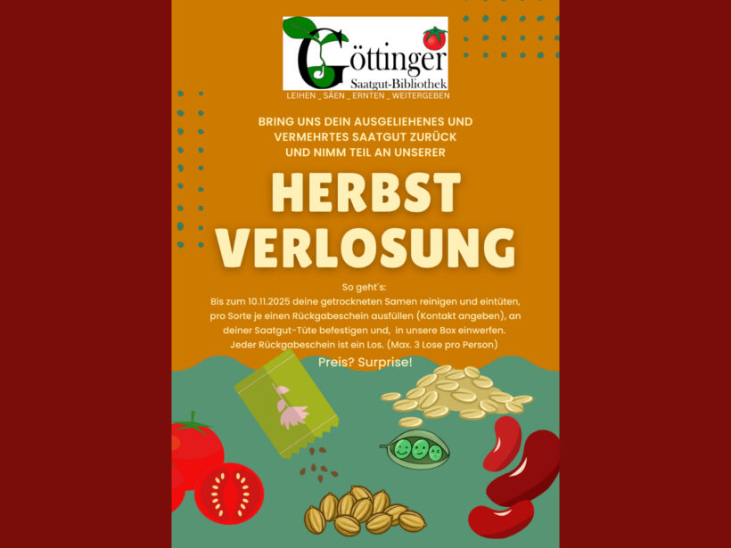 Herbstverlosung 2025