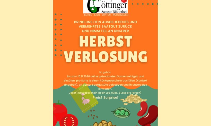Herbstverlosung 2026